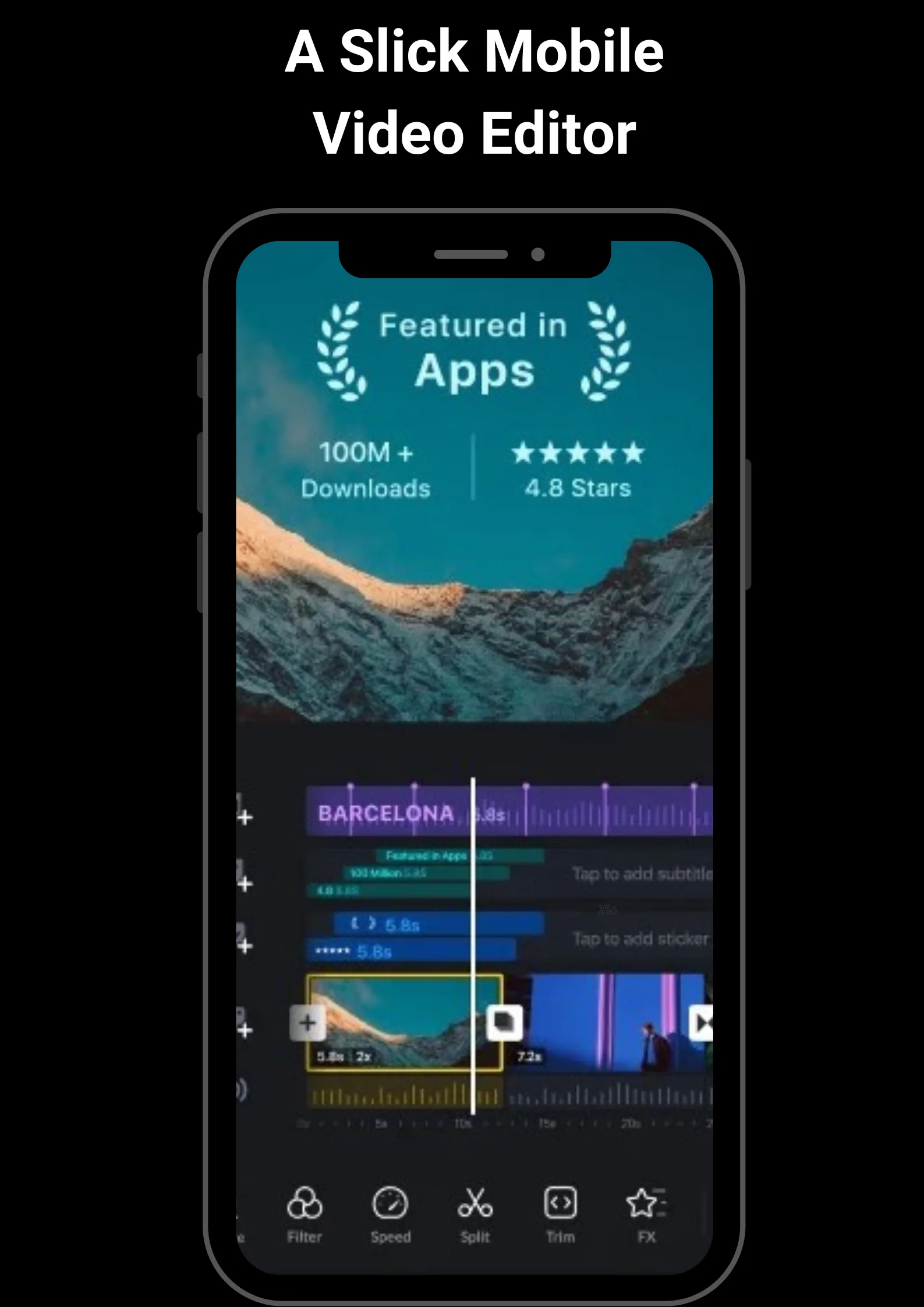 VN MOD APK slick video editor